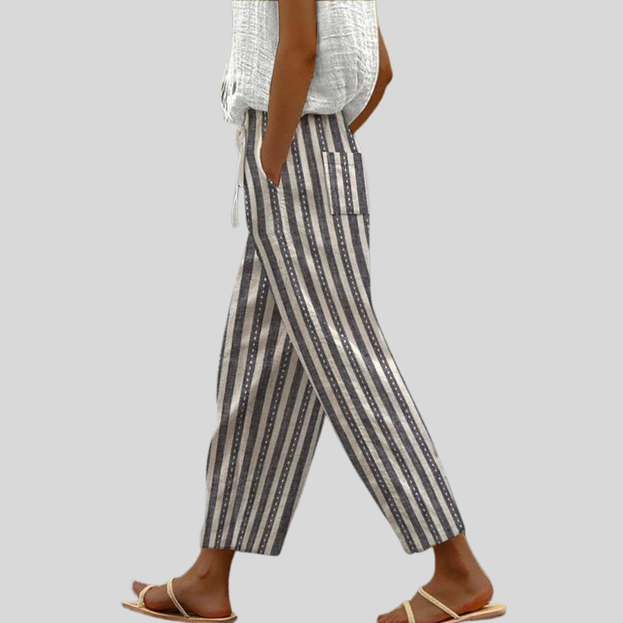 GRACE | STRIPED EVERYDAY PANTS