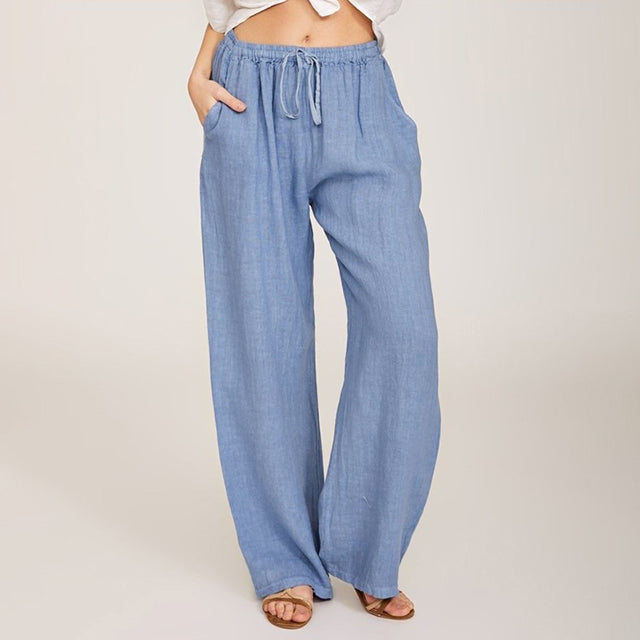 POPPY | WIDE-LEG DRAWCORD JOGGERS