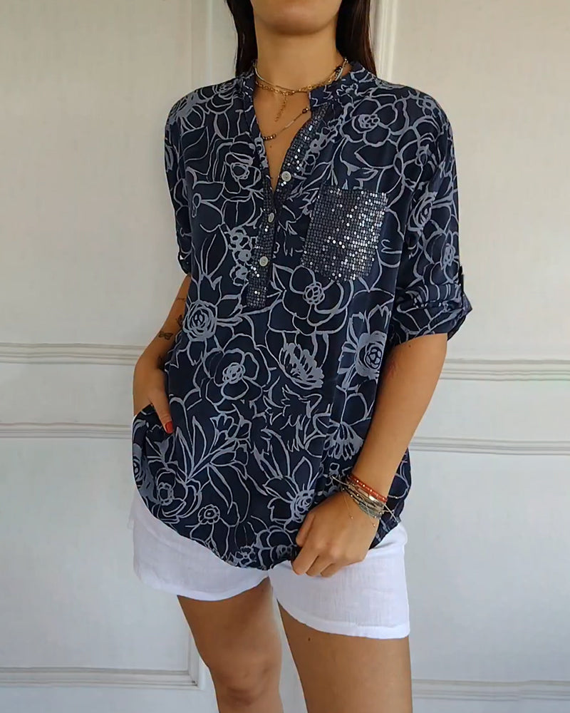 MADELEINE | FLORAL PRINT BLOUSE
