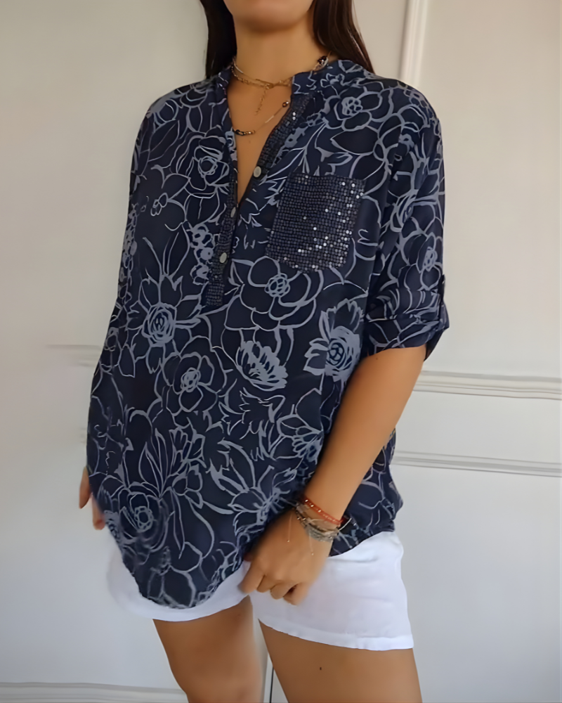 MADELEINE | FLORAL PRINT BLOUSE