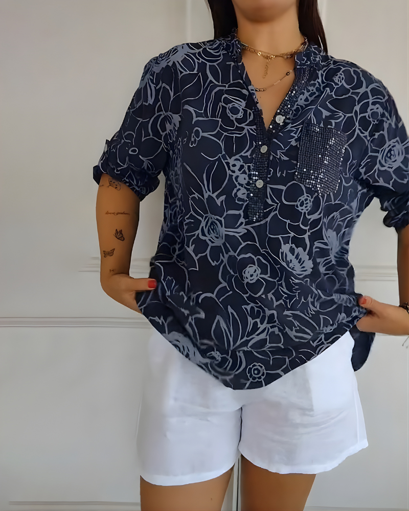 MADELEINE | FLORAL PRINT BLOUSE