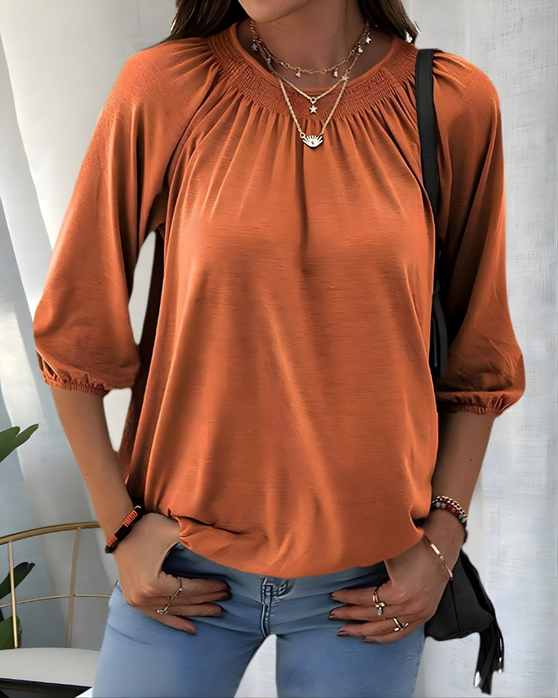 MIKAYLA | CLASSIC 3/4 SLEEVE TEE