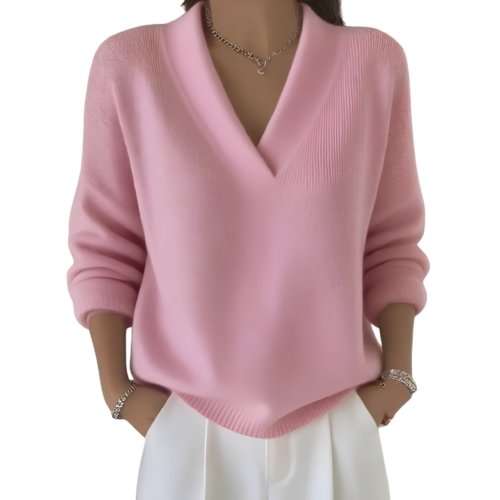 ZARA | EFFORTLESS V-NECK JUMPER