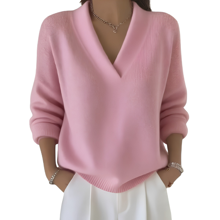ZARA | EFFORTLESS V-NECK JUMPER