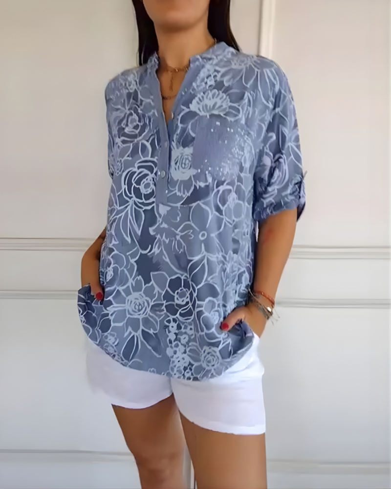 MADELEINE | FLORAL PRINT BLOUSE