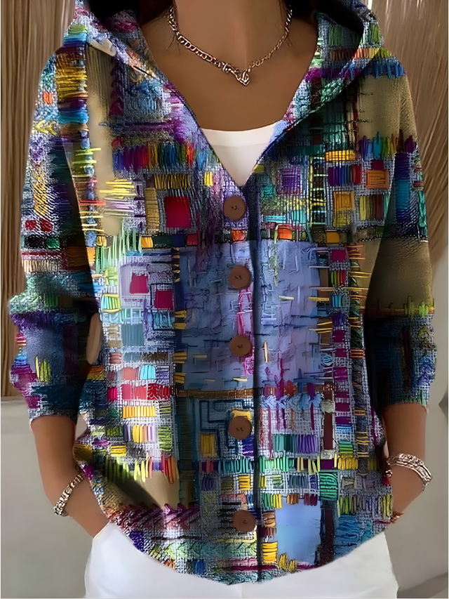 DAKOTA | ARTISTIC WARM LONG CARDIGAN
