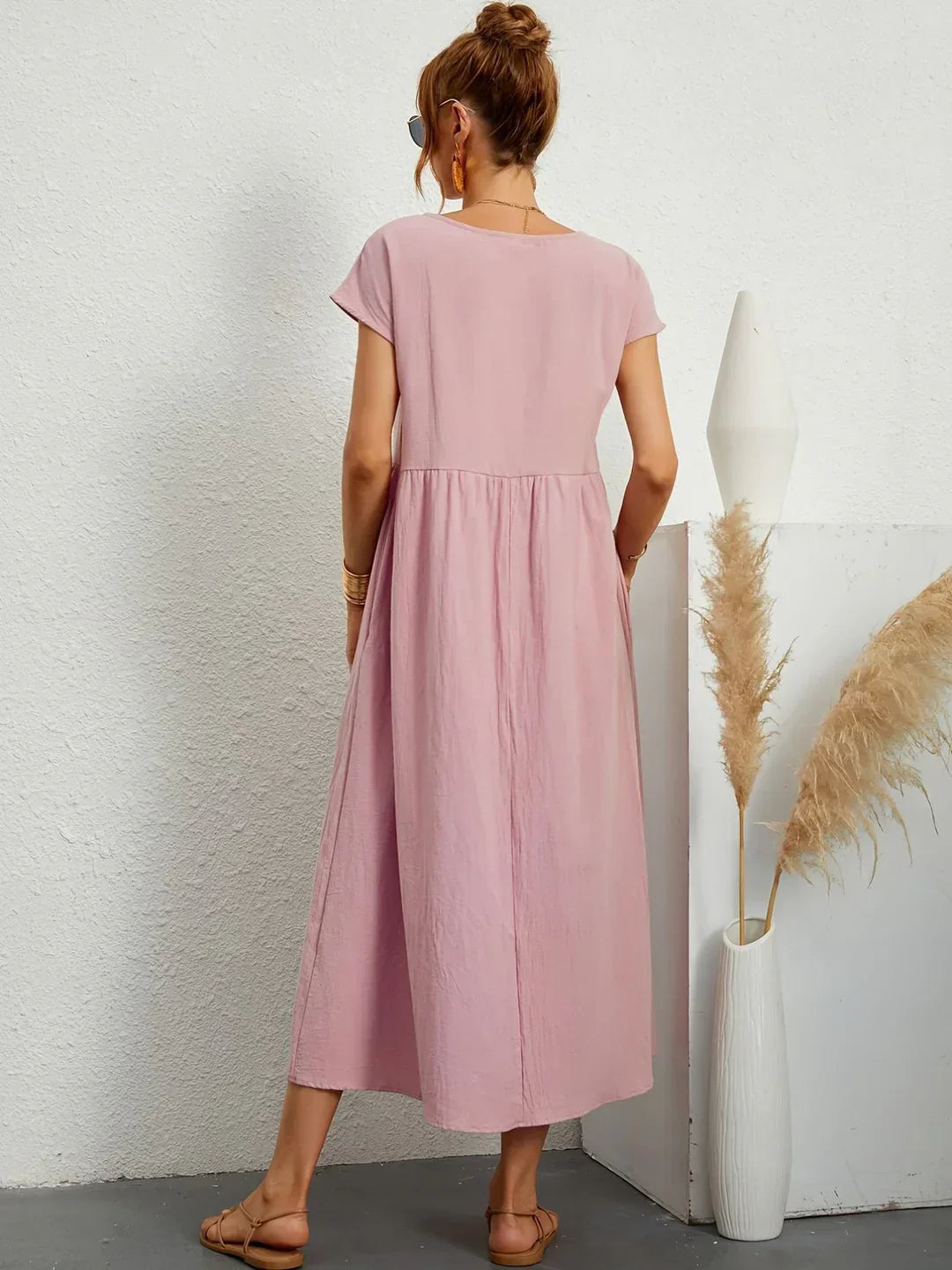 MARGOT | FLUID MIDI DRESS TIMELESS ELEGANCE