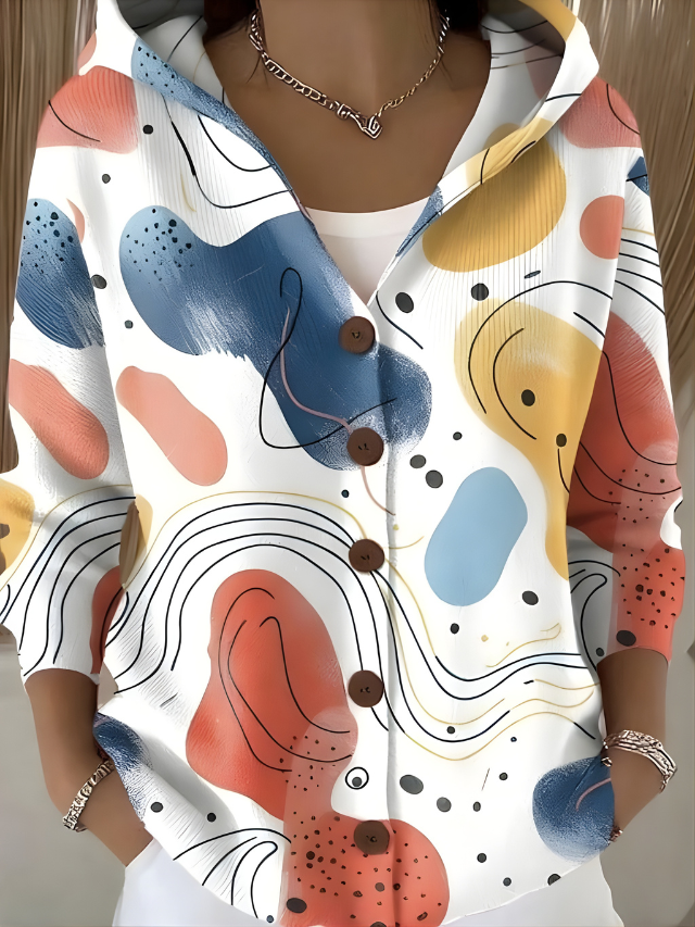 DAKOTA | ARTISTIC WARM LONG CARDIGAN
