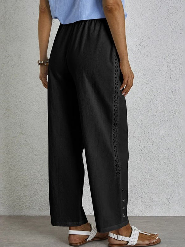 ZALI | RELAXED BUTTON PANTS