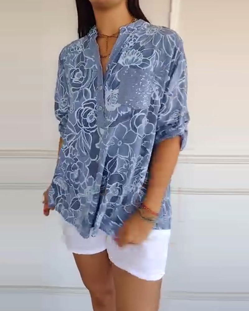 MADELEINE | FLORAL PRINT BLOUSE