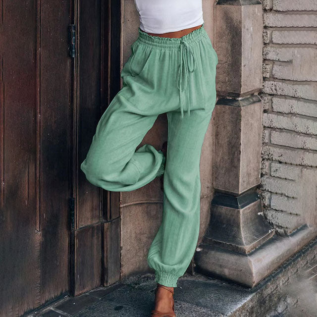 EMMELINE | ELEGANT DRAWSTRING JOGGERS