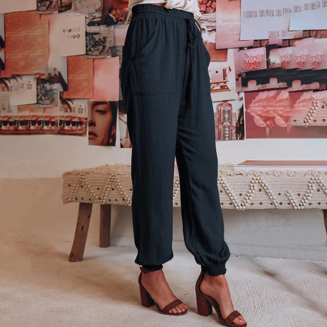 EMMELINE | ELEGANT DRAWSTRING JOGGERS