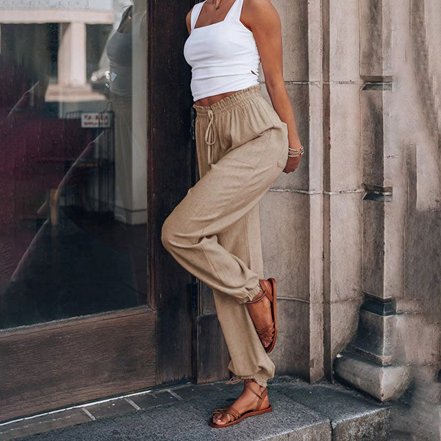 EMMELINE | ELEGANT DRAWSTRING JOGGERS