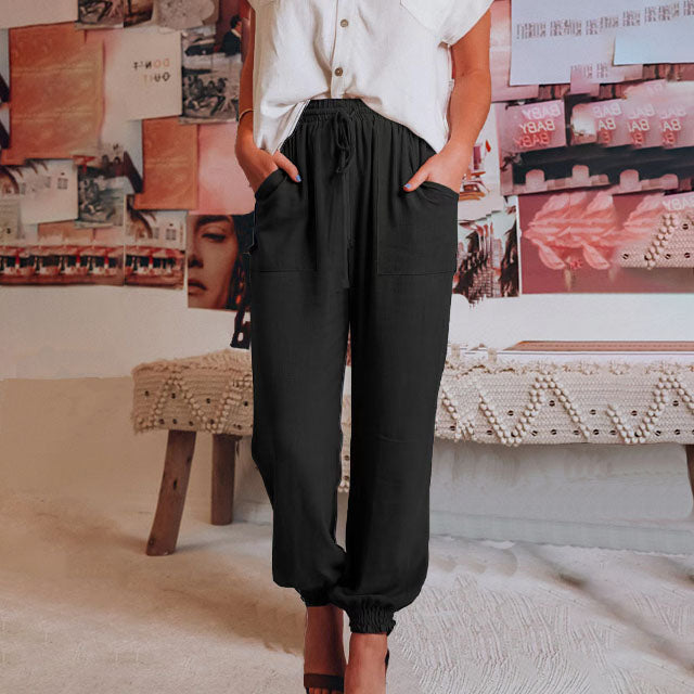 EMMELINE | ELEGANT DRAWSTRING JOGGERS