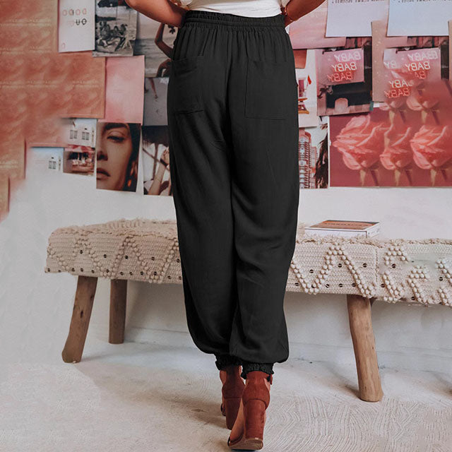 EMMELINE | ELEGANT DRAWSTRING JOGGERS
