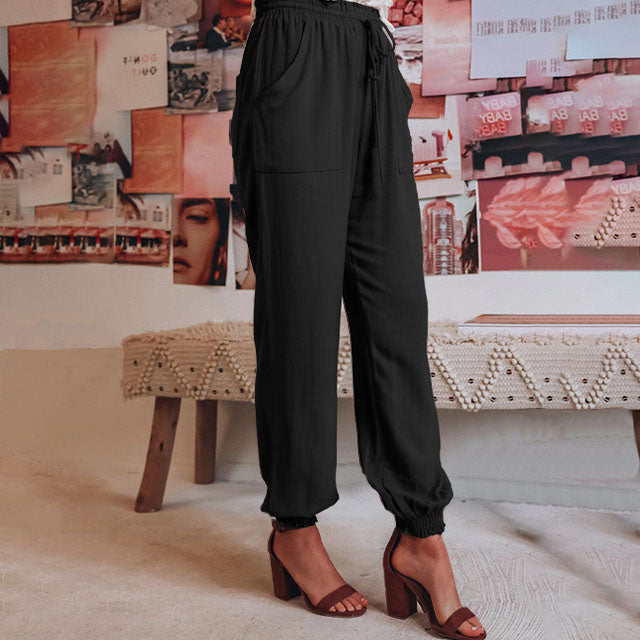 EMMELINE | ELEGANT DRAWSTRING JOGGERS