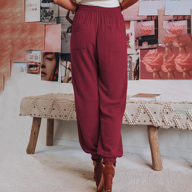 EMMELINE | ELEGANT DRAWSTRING JOGGERS