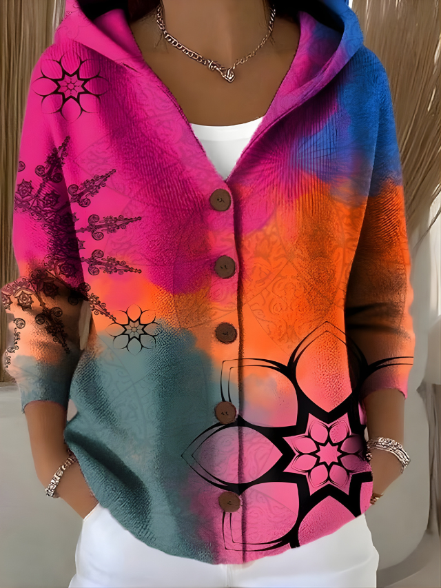 DAKOTA | ARTISTIC WARM LONG CARDIGAN