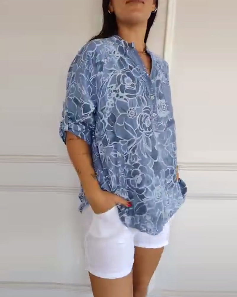 MADELEINE | FLORAL PRINT BLOUSE