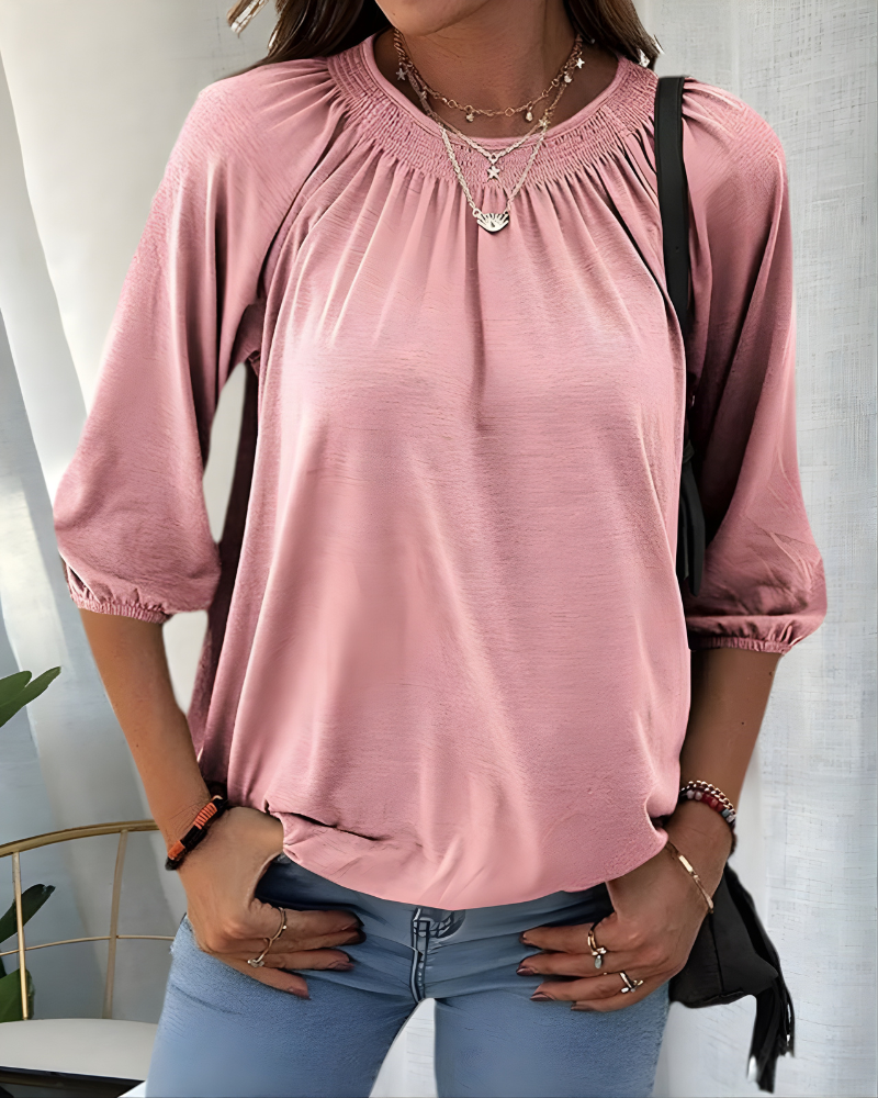 MIKAYLA | CLASSIC 3/4 SLEEVE TEE