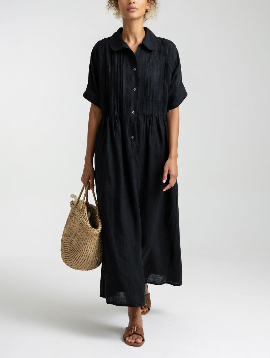 LYSANDRA | FLUID SHIRT DRESS
