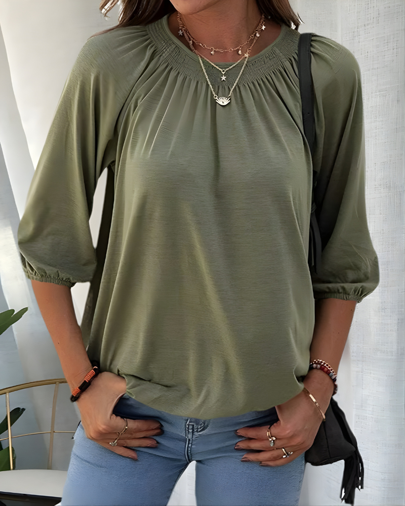 MIKAYLA | CLASSIC 3/4 SLEEVE TEE