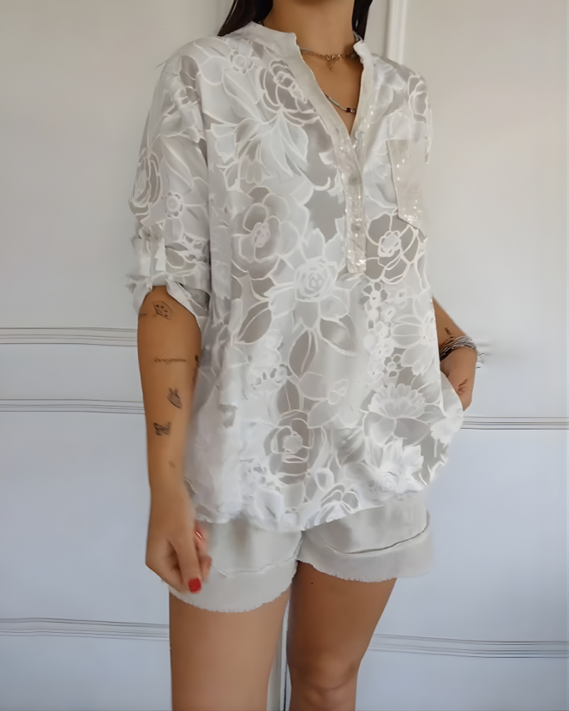 MADELEINE | FLORAL PRINT BLOUSE