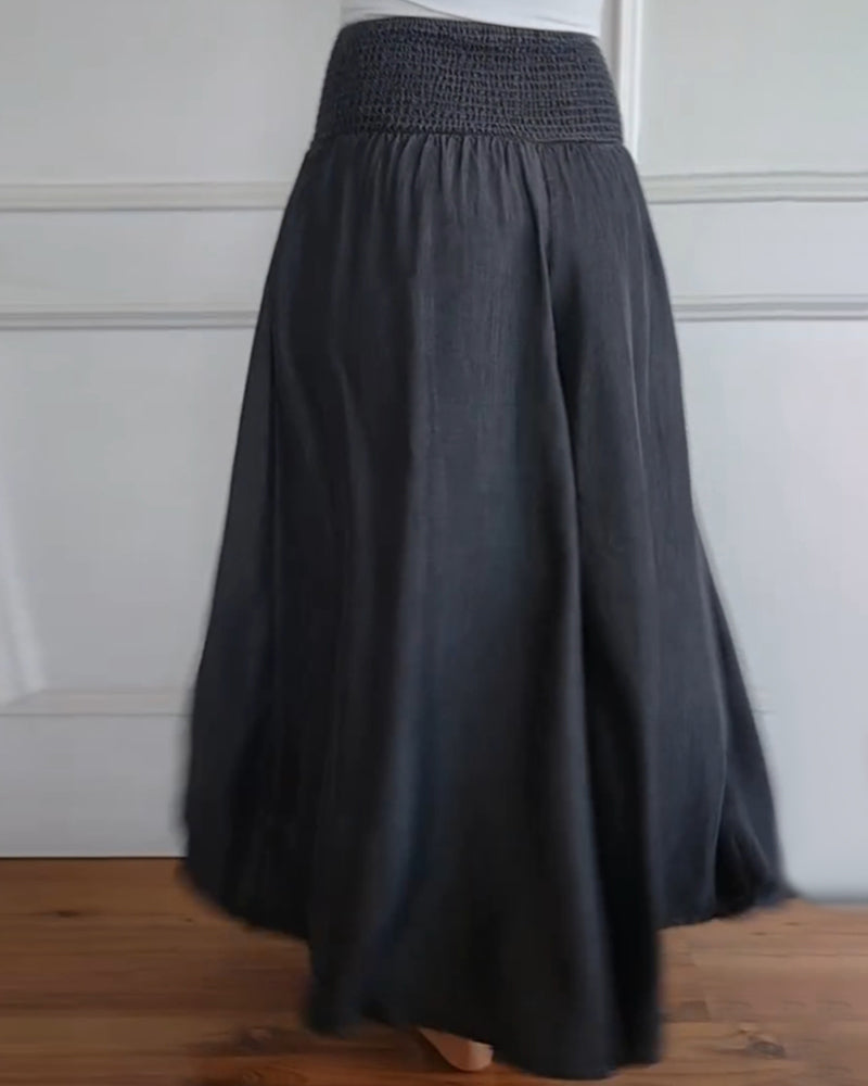 SOPHIE | HIGH-WAIST WIDE-LEG PANTS