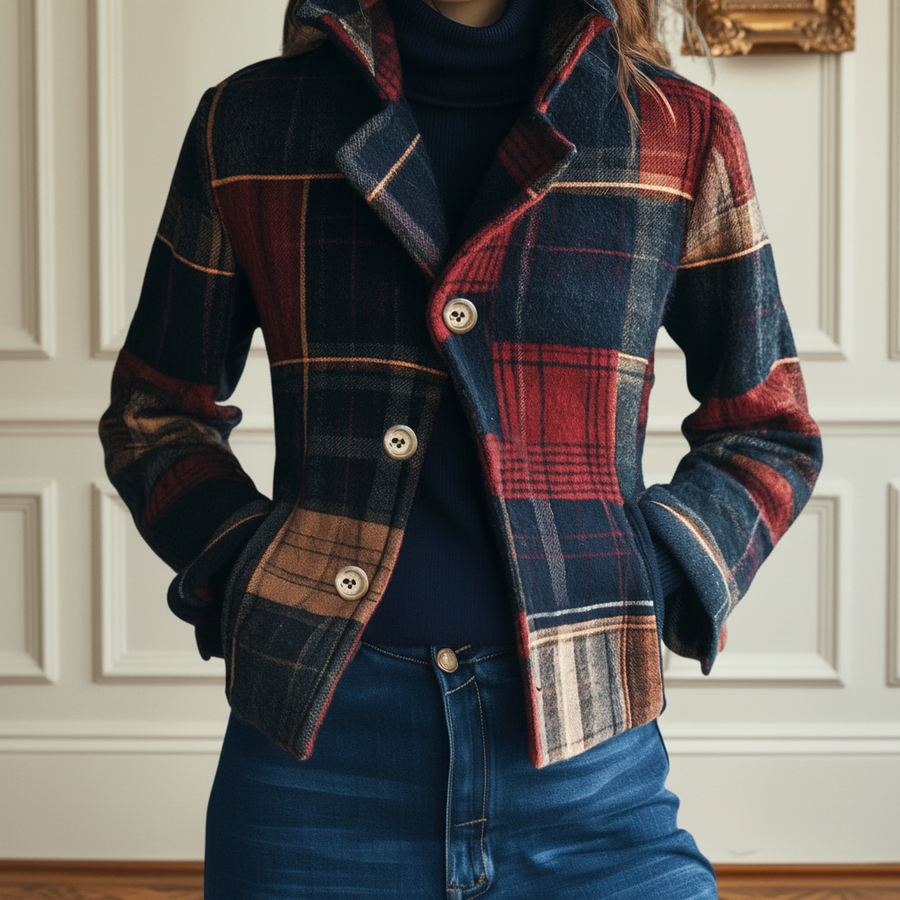 JANELLE | TIMELESS PLAID JACKET