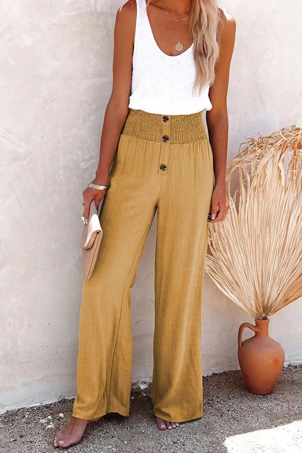 HARLEE | HIGH-WAISTED LOOSE PANTS