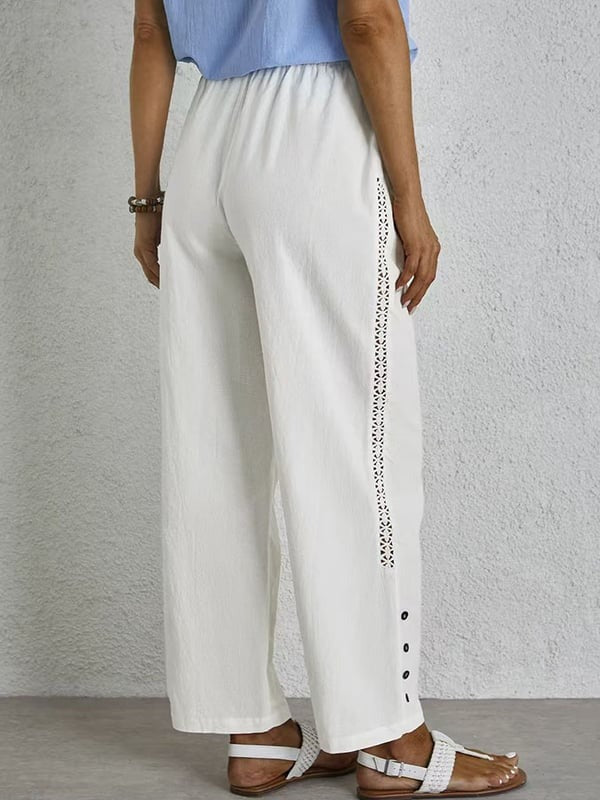 ZALI | RELAXED BUTTON PANTS