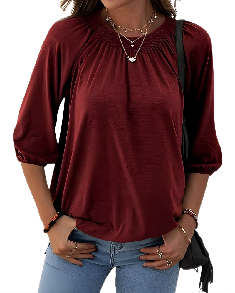 MIKAYLA | CLASSIC 3/4 SLEEVE TEE
