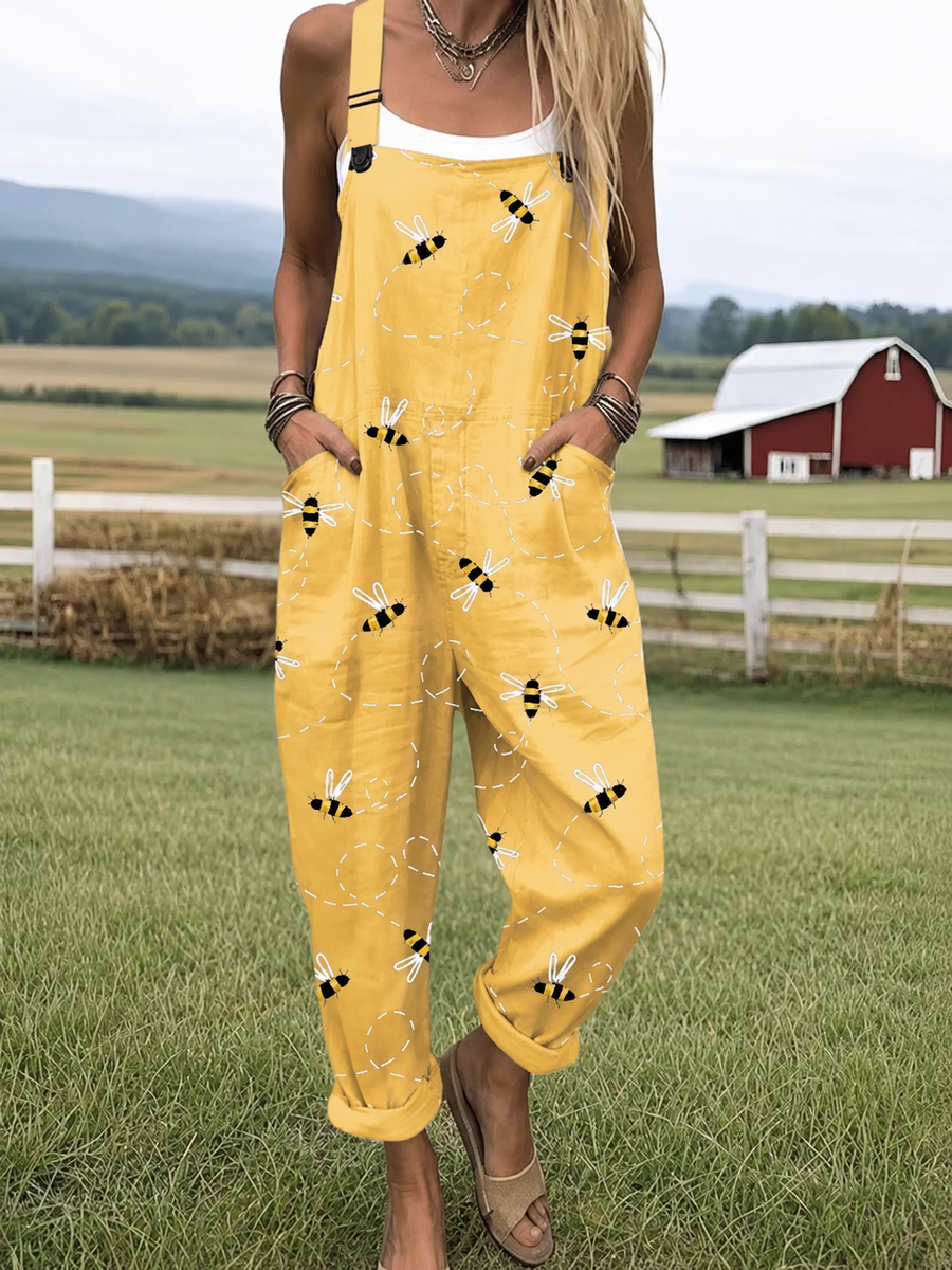 MAEVE | HONEYBEE MEADOW JUMPSUIT