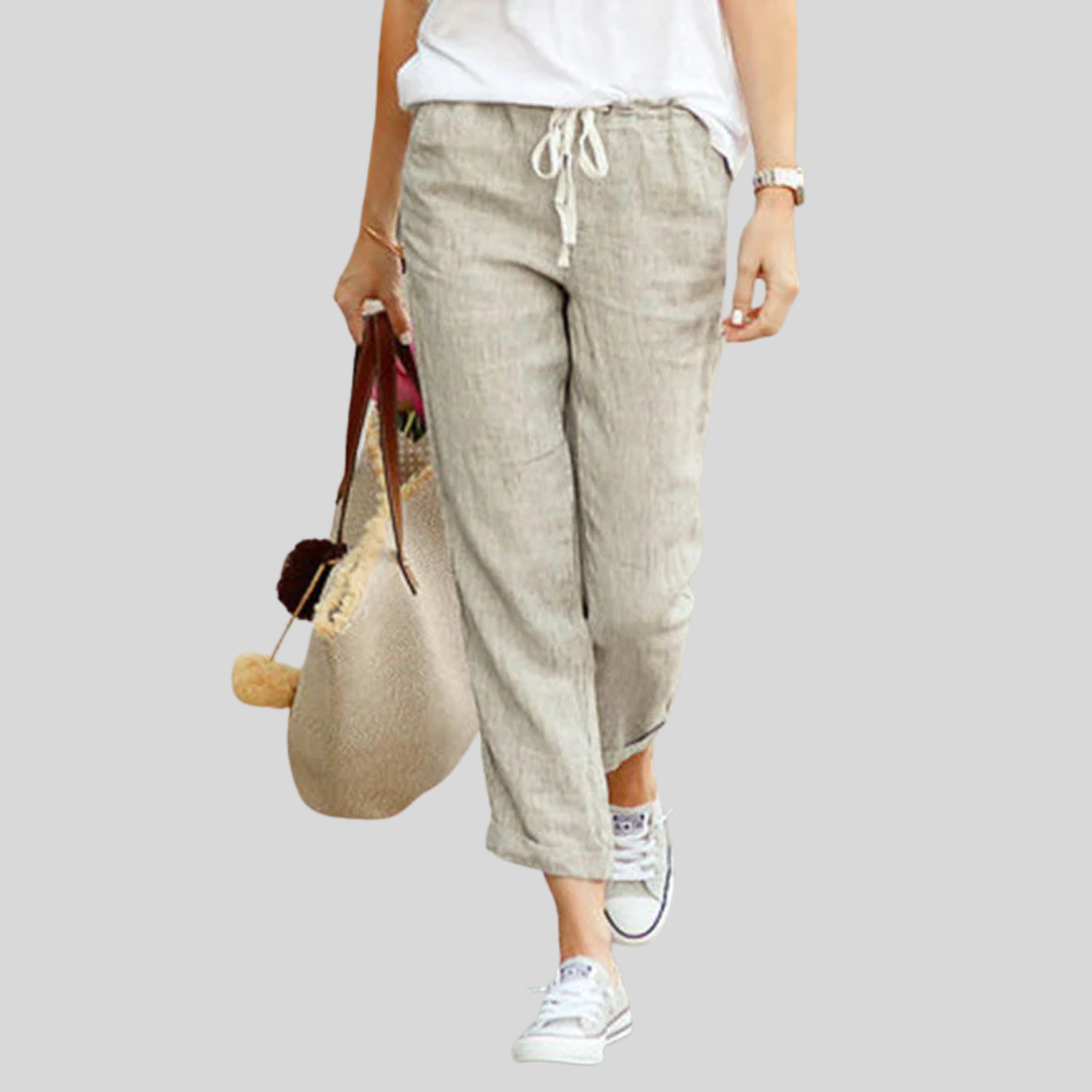 ALIRA | DRAWCORD FLARED PANTS