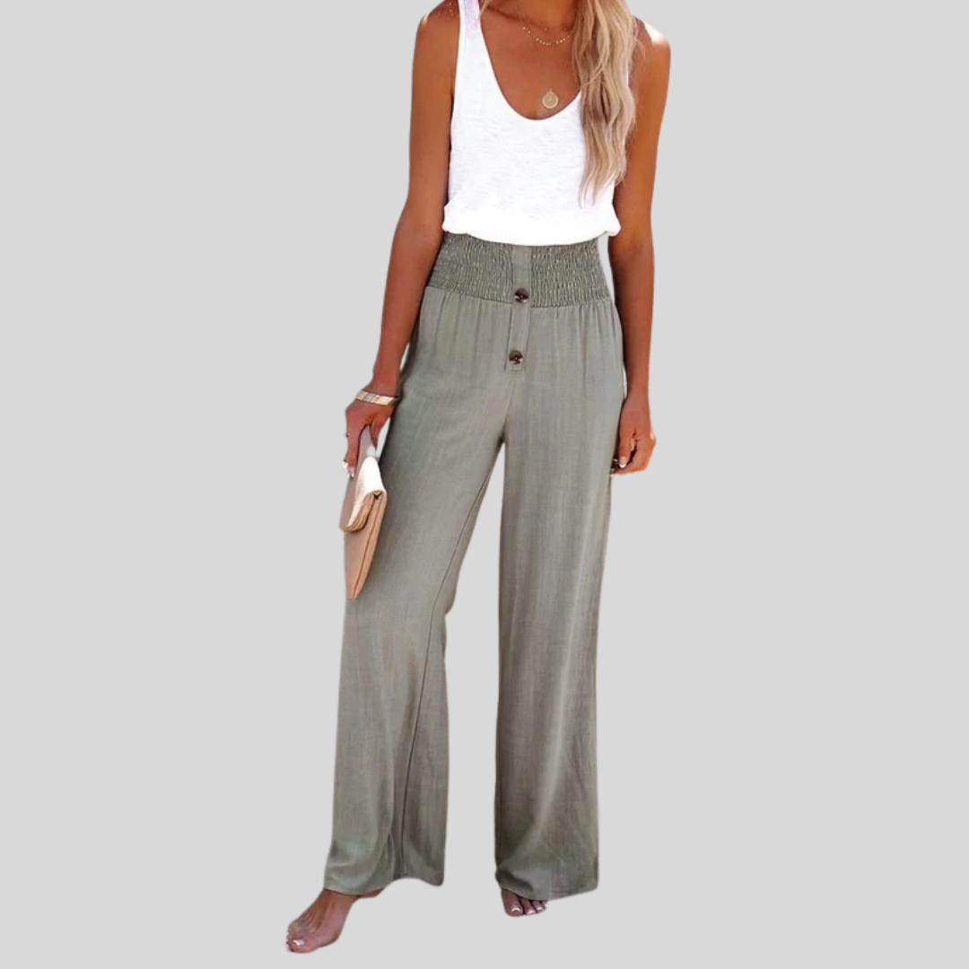 HARLEE | HIGH-WAISTED LOOSE PANTS