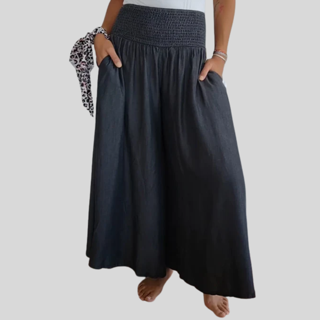 SOPHIE | HIGH-WAIST WIDE-LEG PANTS