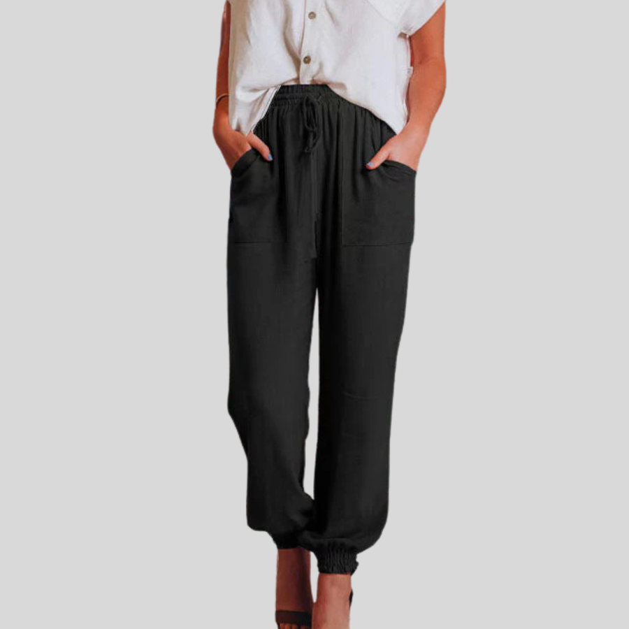 EMMELINE | ELEGANT DRAWSTRING JOGGERS