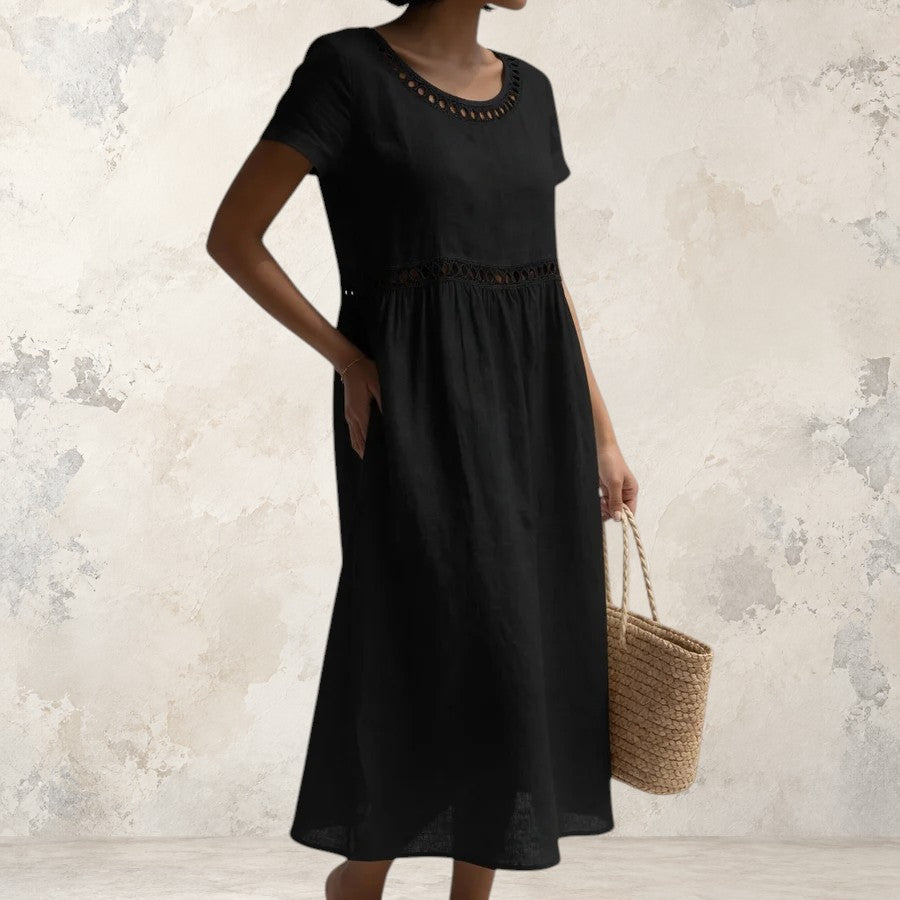 LIVIA | EMBROIDERED DRESS