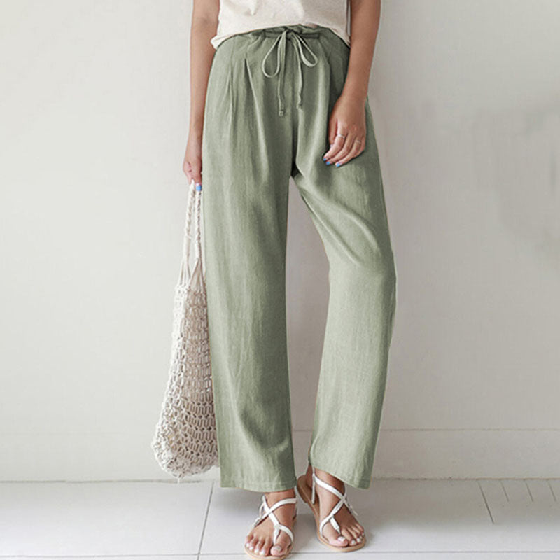 AMELIE | DRAWSTRING RELAXED PANTS