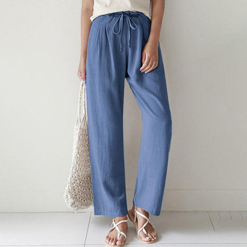 AMELIE | DRAWSTRING RELAXED PANTS
