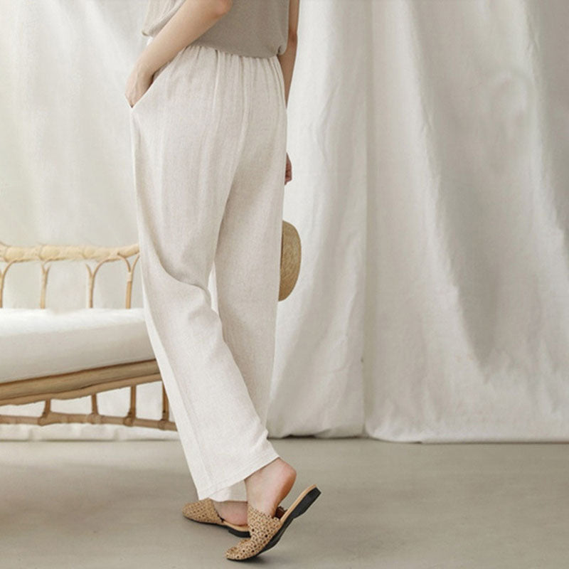 AMELIE | DRAWSTRING RELAXED PANTS