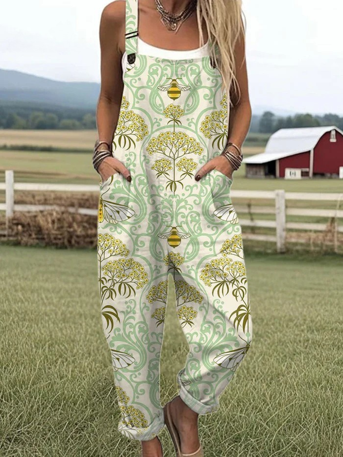 HAZEL | HONEYBEE BLOOM JUMPSUIT