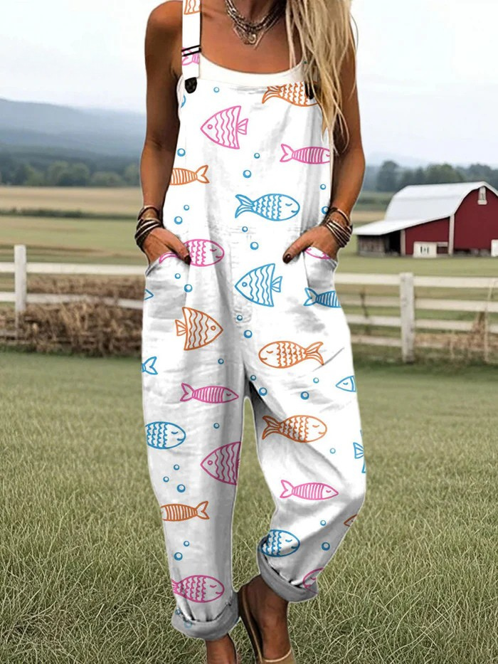 NICOLE | OCEAN WHIMSY JUMPSUIT