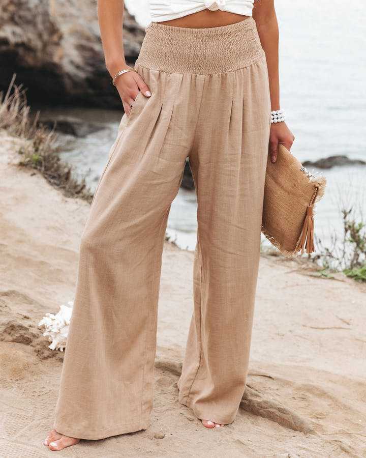 KALANI | WIDE-LEG BEACH PANTS