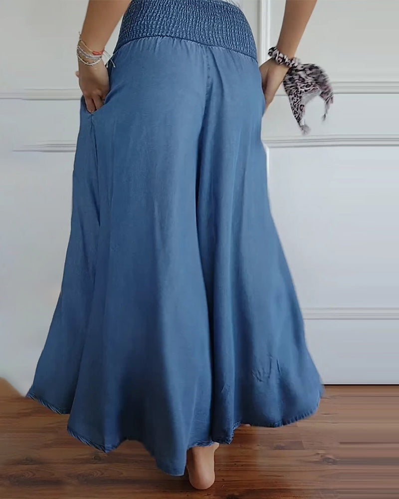 SOPHIE | HIGH-WAIST WIDE-LEG PANTS