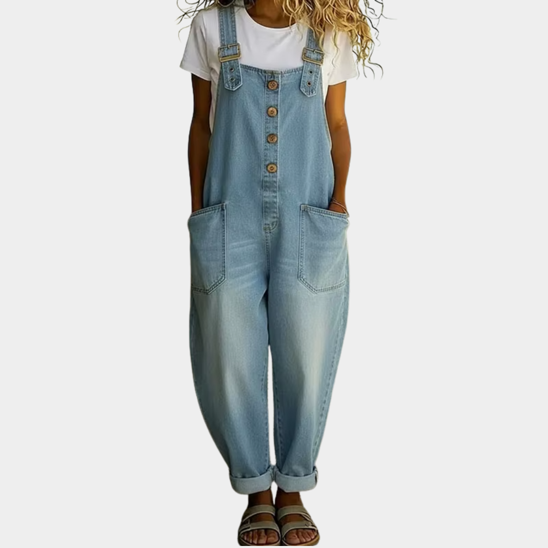 DONNA | SOFT DENIM JUMPSUIT