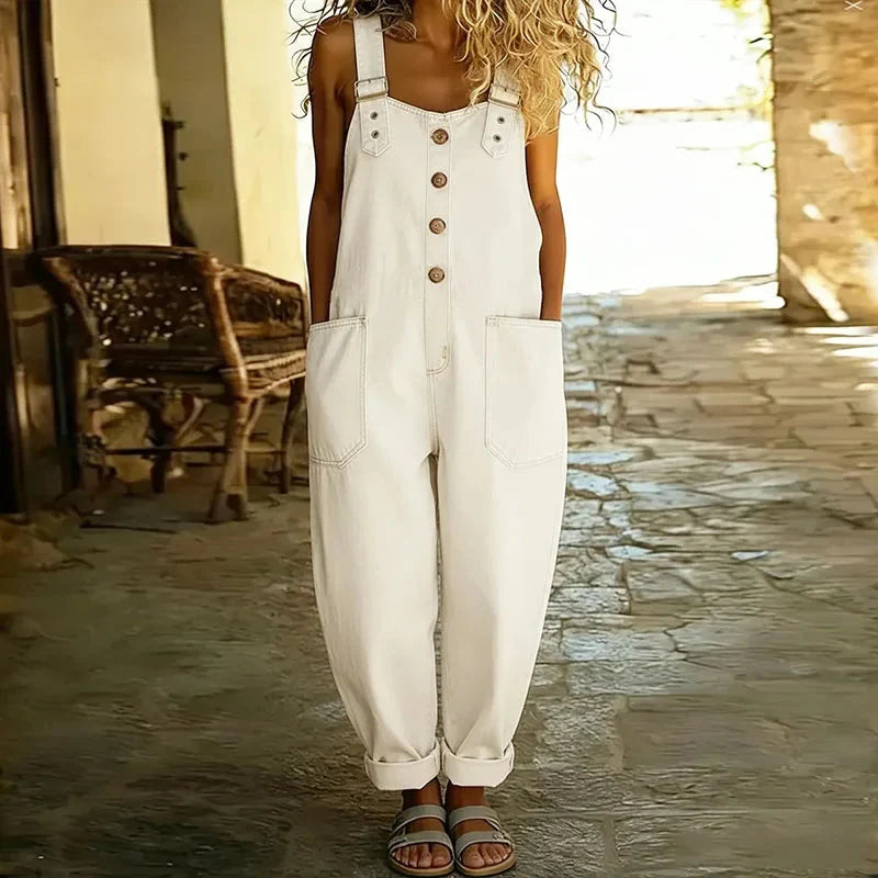 DONNA | SOFT DENIM JUMPSUIT