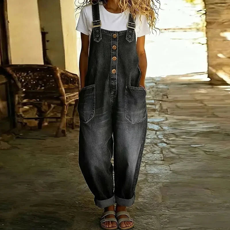 DONNA | SOFT DENIM JUMPSUIT