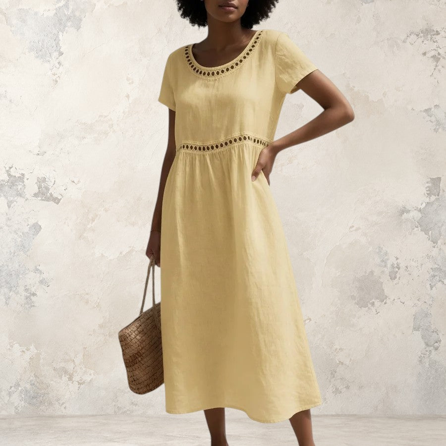 LIVIA | EMBROIDERED DRESS