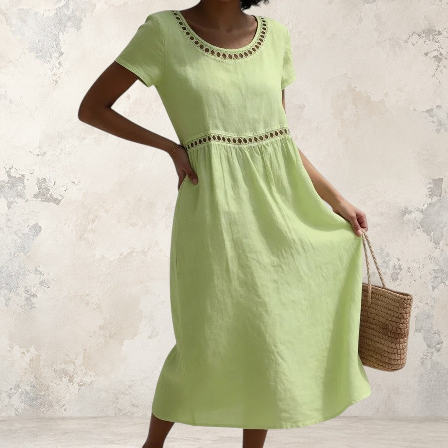 LIVIA | EMBROIDERED DRESS